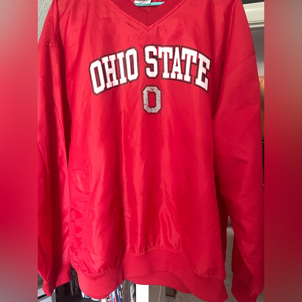 Ohio State Red Pullover Jacket